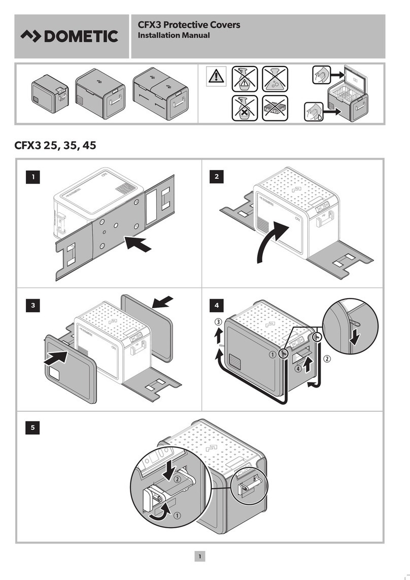 Dometic CFX3 25 installation manual
