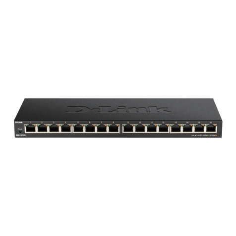 D-Link DGS-1016S User manual