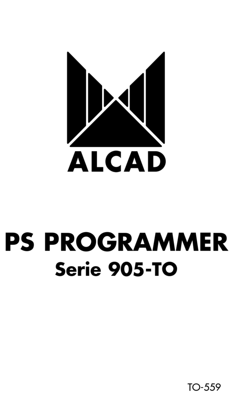 Alcad 905-TO Series User manual