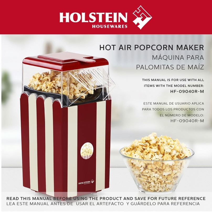 Holstein Housewares HF-09040R-M User manual Holstein Housewares HF-09040R-M User manual