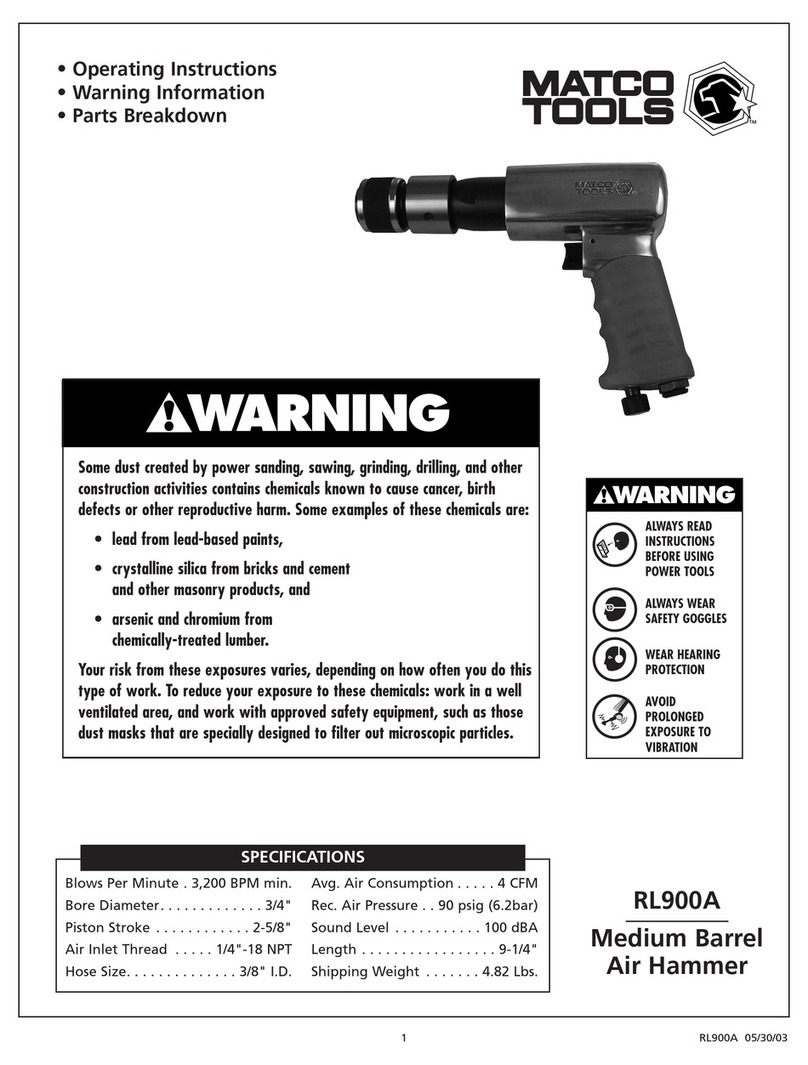 Matco Tools RL900A User manual
