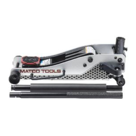 Matco Tools MHJ3T operating instructions