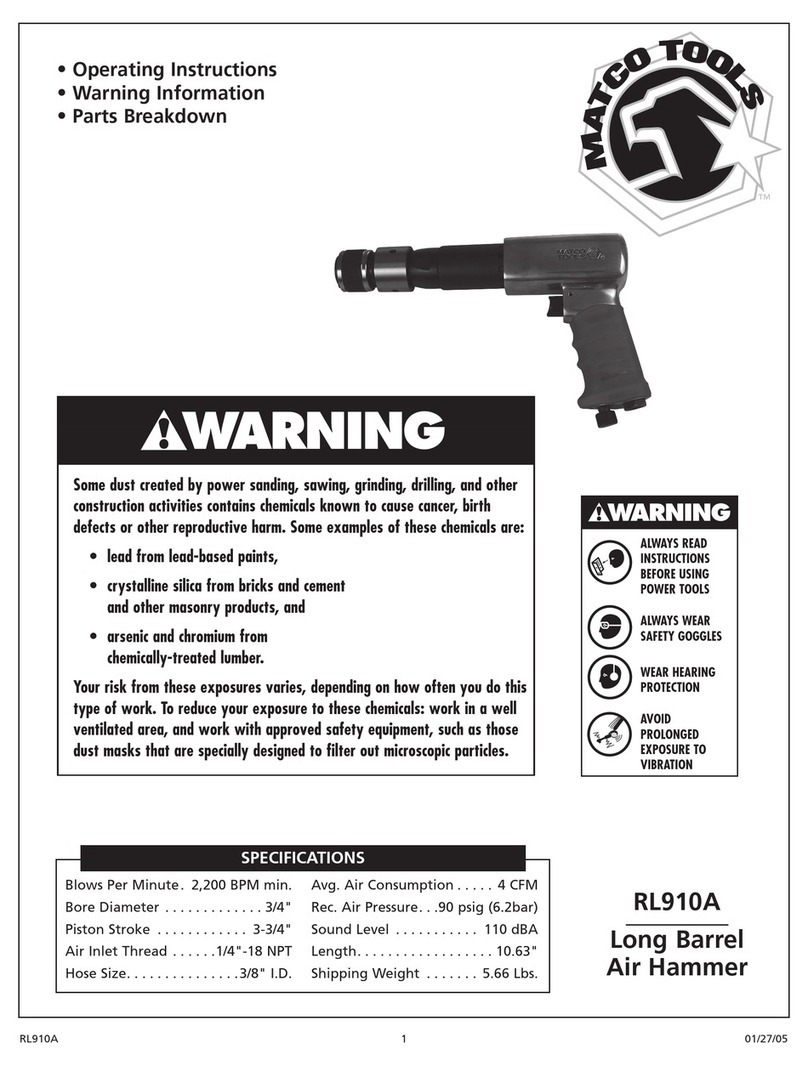 Matco Tools RL910A User manual