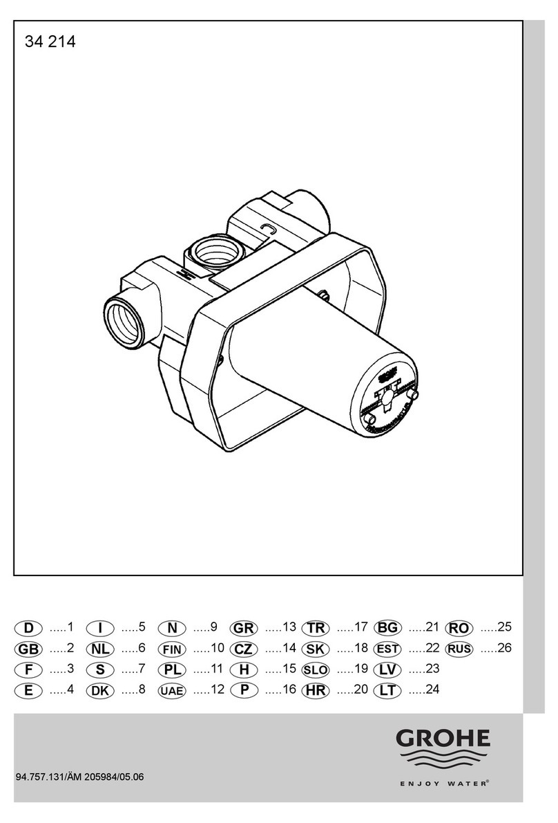 Grohe 34 214 manual