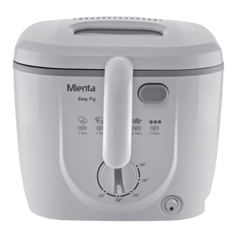 Mienta Easy Fry DF15202A instruction manual