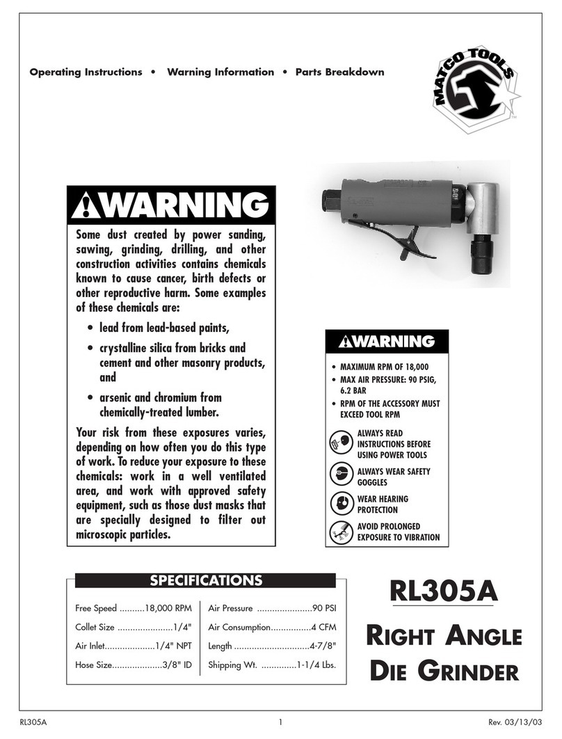 Matco Tools RL305A User manual