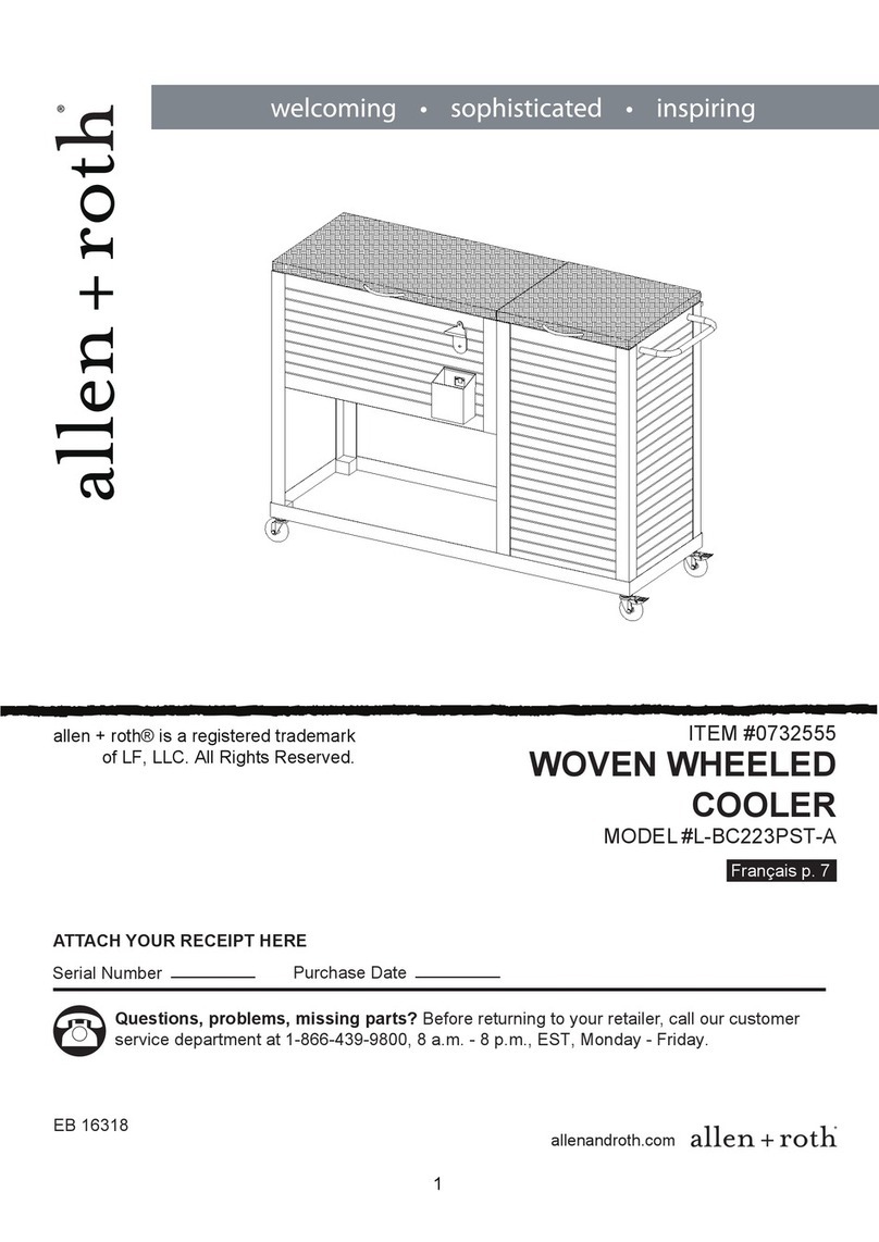 Allen + Roth L-BC223PST-A manual