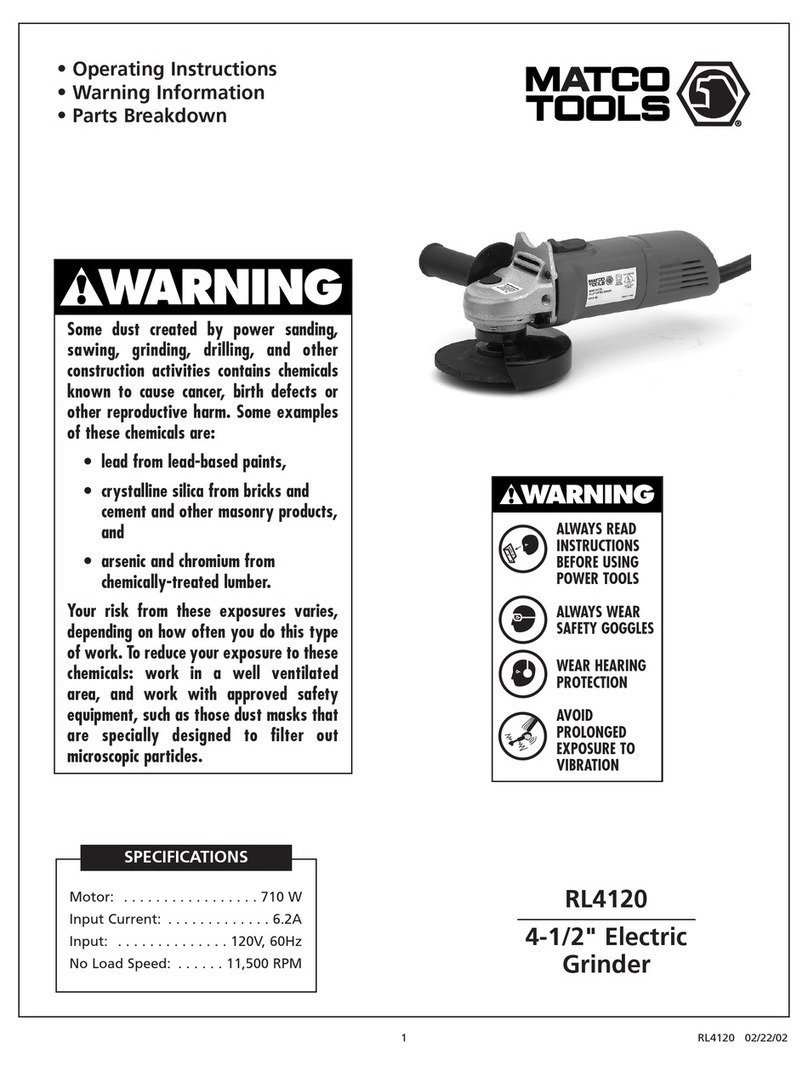 Matco Tools RL4120 User manual