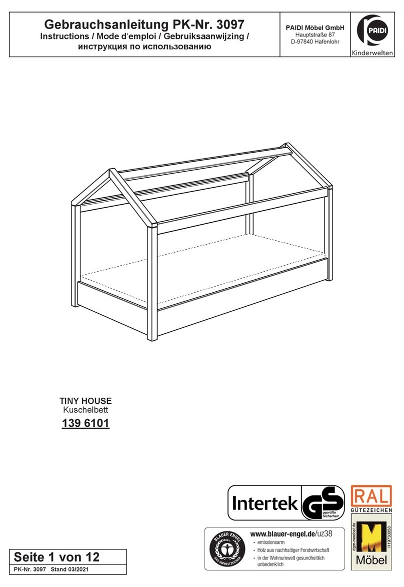 PAIDI 139 6101 User manual PAIDI 139 6101 User manual