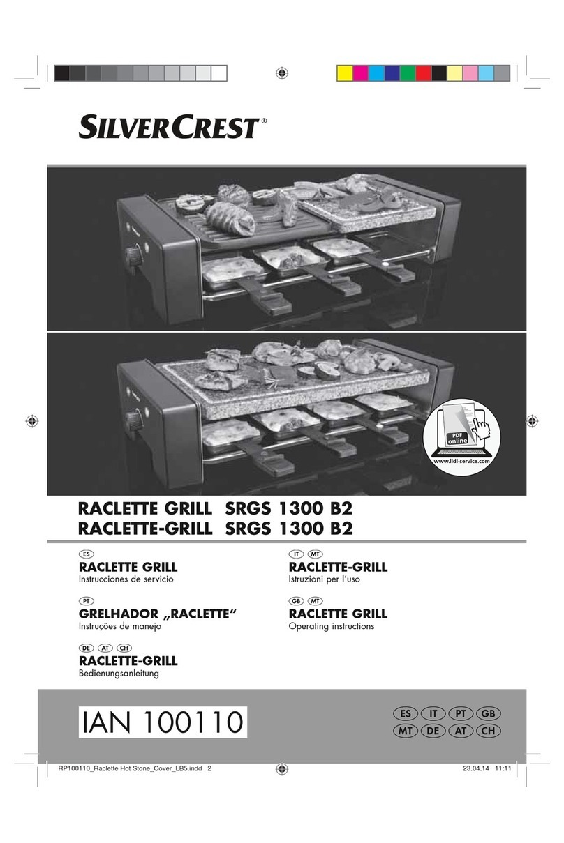 Silvercrest SRGS 1300 B2 User manual Silvercrest SRGS 1300 B2 User manual