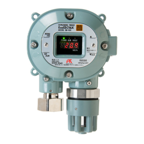 Riken Keiki SD-1DOX-AS operating manual