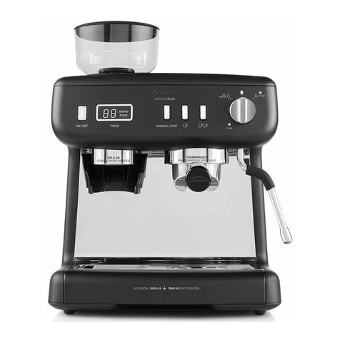 Sunbeam BARISTA PLUS EMM5400 Installation instructions