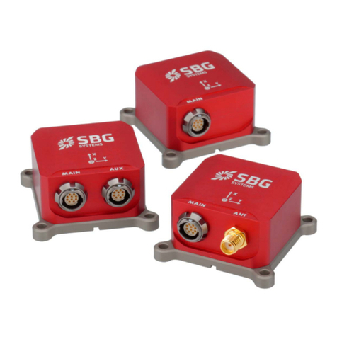 SBG Systems Ellipse AHRS User manual