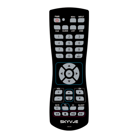 Skyvue 04SI-IR instructions