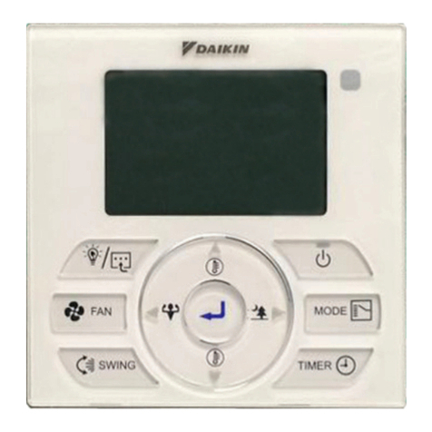 Daikin BRC51D61 operating manual
