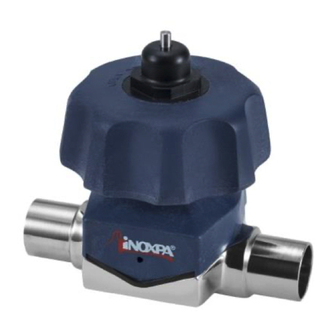 INOXPA VEEVALV Installation, service and maintenance instructions