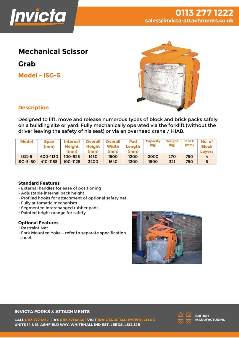 Invicta ISG-5 manual