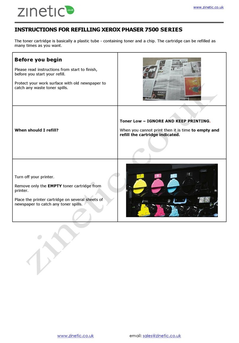 Xerox PHASER 7500 Series User manual