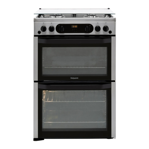 Hotpoint HDM67G0CCX/UK User manual