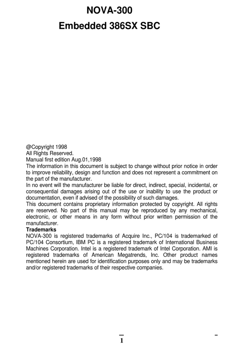 IEI Technology NOVA-300 User manual