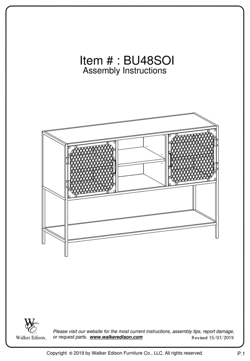 Walker Edison BU48SOI User manual
