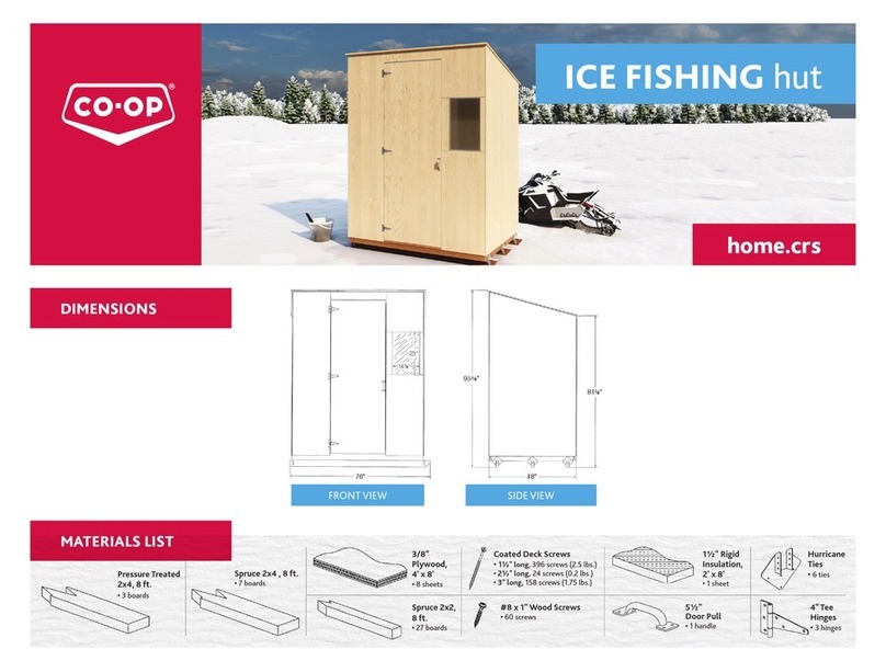 Co-op ICE FISHING hut manual Co-op ICE FISHING hut manual
