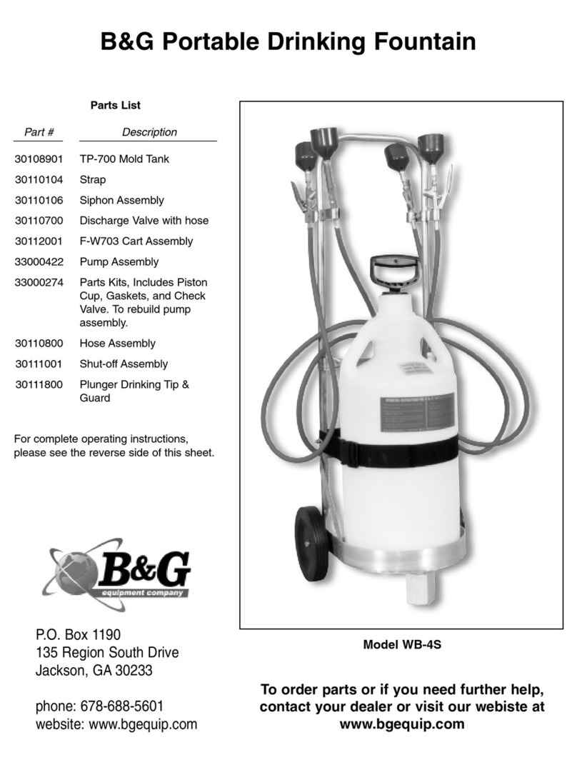 B&G WB-4S quick start guide