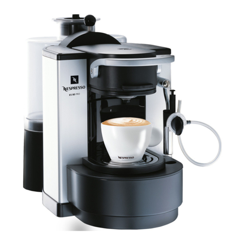 Nespresso ES 80 DESCALING INSTRUCTIONS