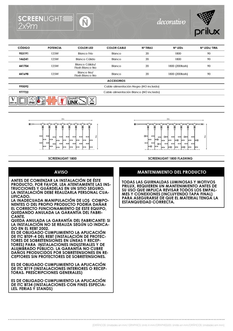 Prilux 953191 User manual