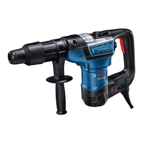 Bosch GBH 5-40 D Professional User manual