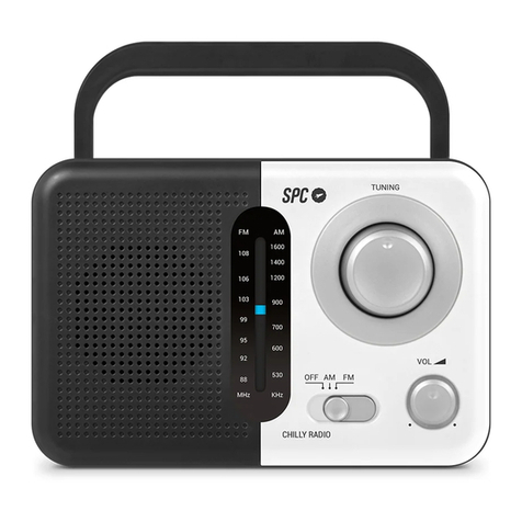 SPC CHILLY RADIO User manual