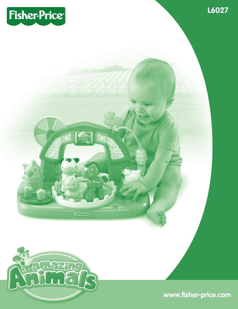 Fisher-Price Amazing Animals L6027 User manual Fisher-Price Amazing Animals L6027 User manual