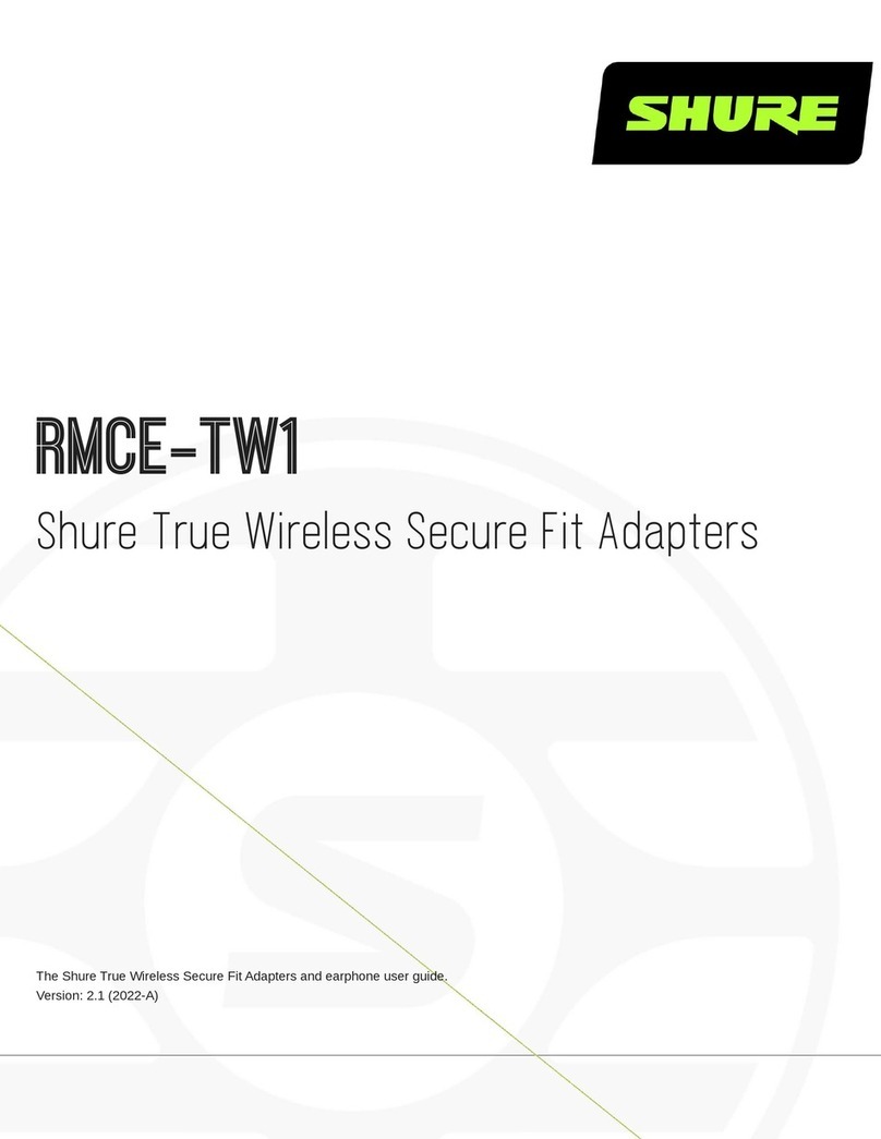 Shure RMCE-TW1 user guide