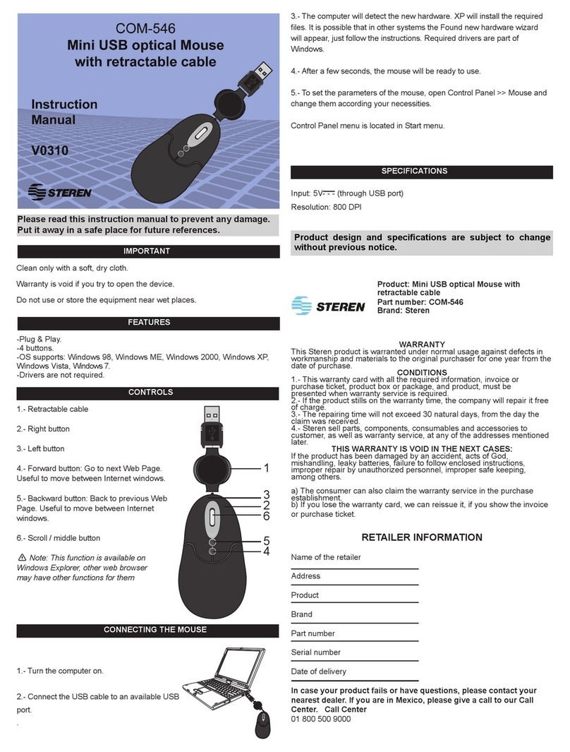 Steren COM-546 User manual