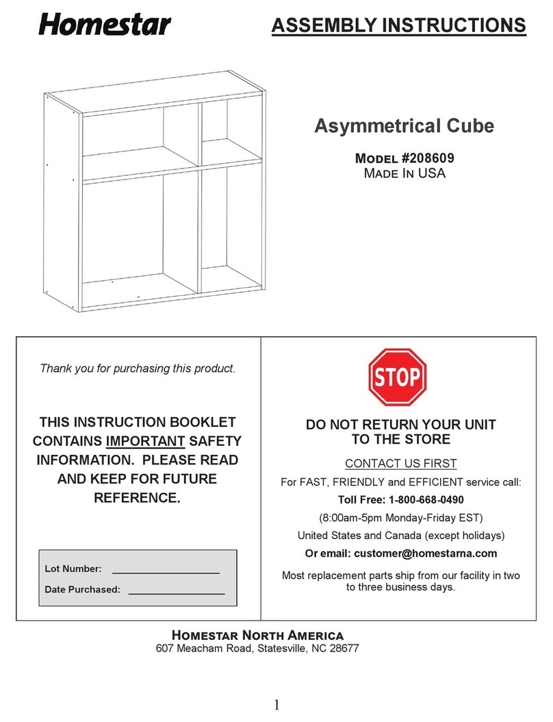 home star Asymmetrical Cube 208609 Assembly instructions