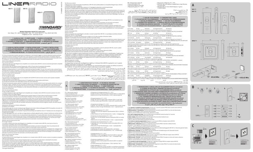 MiNGARDi LineaRadio MR-T1 user guide