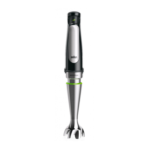 Braun MultiQuick 7 HB701AI User manual Braun MultiQuick 7 HB701AI User manual