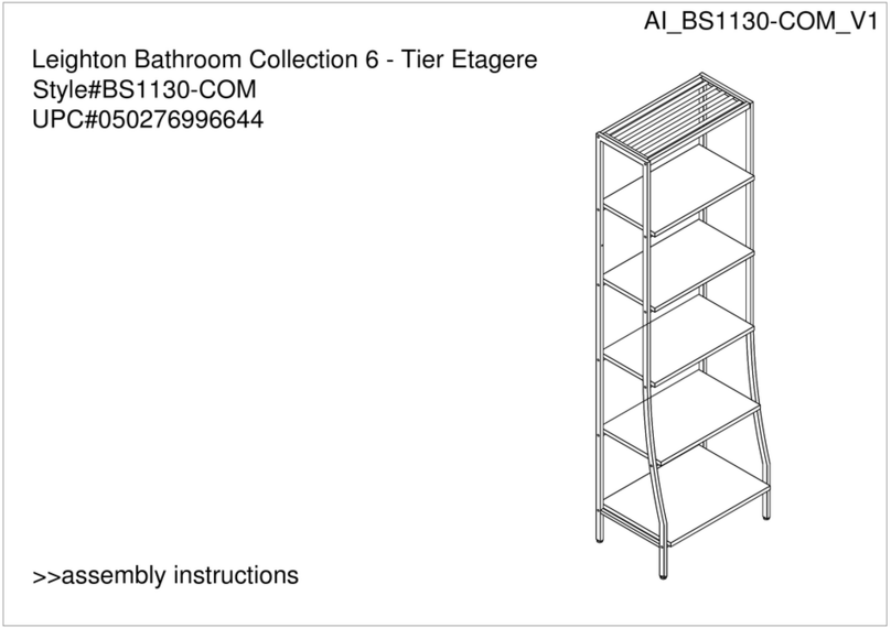 Silverwood Leighton BS1130-COM Assembly instructions Silverwood Leighton BS1130-COM Assembly instructions