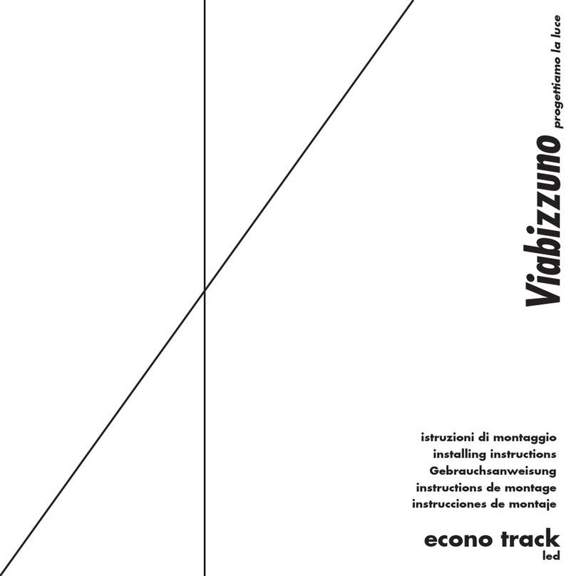 Viabizzuno Econo Track Instruction Manual
