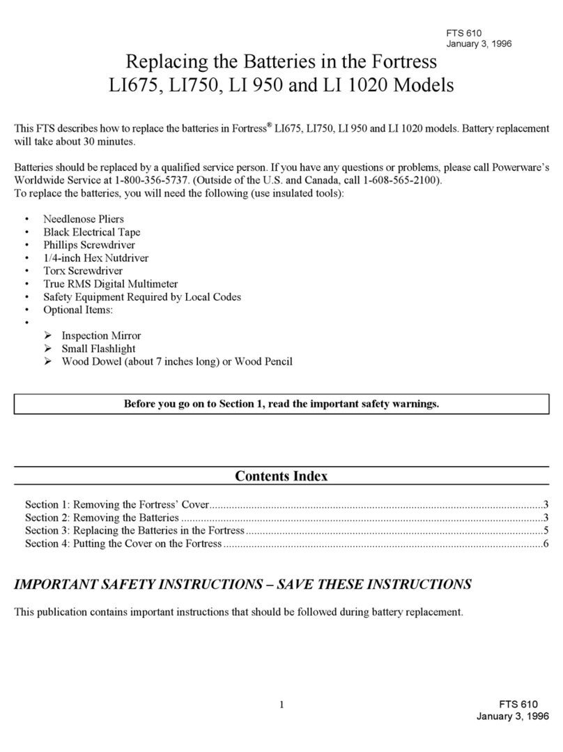 Fortress Technologies LI675 quick start guide
