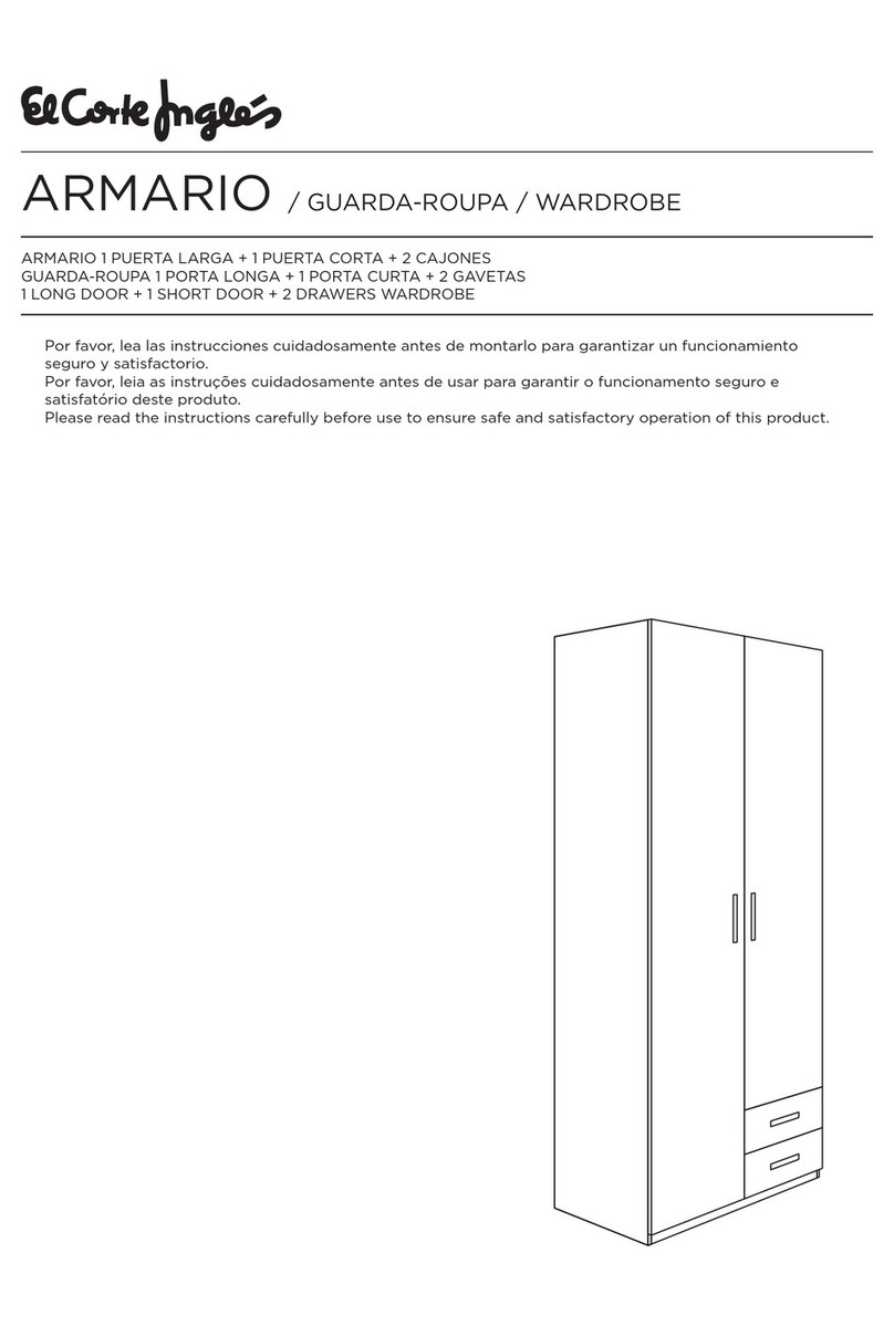 El Corte Inglés ARMARIO manual