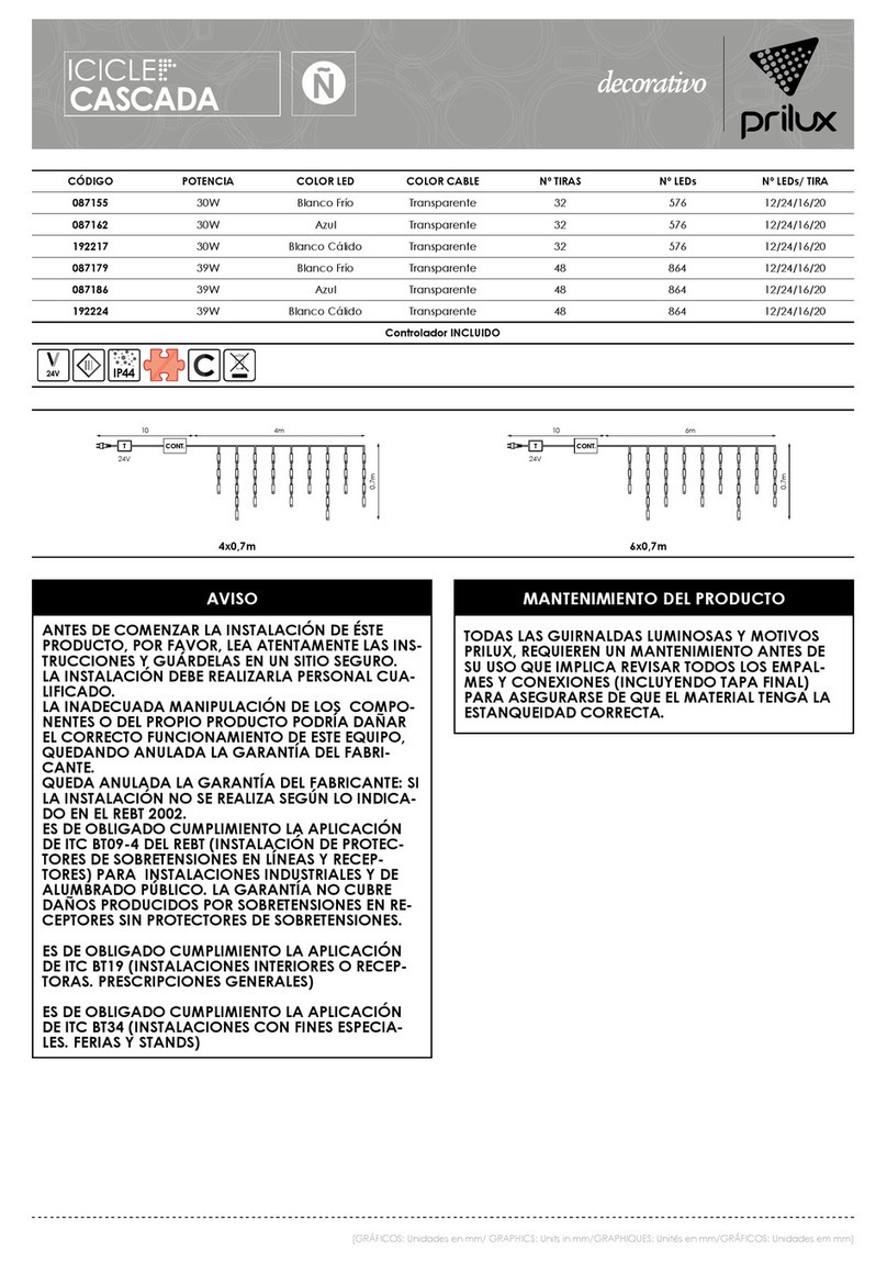 Prilux 087155 User manual