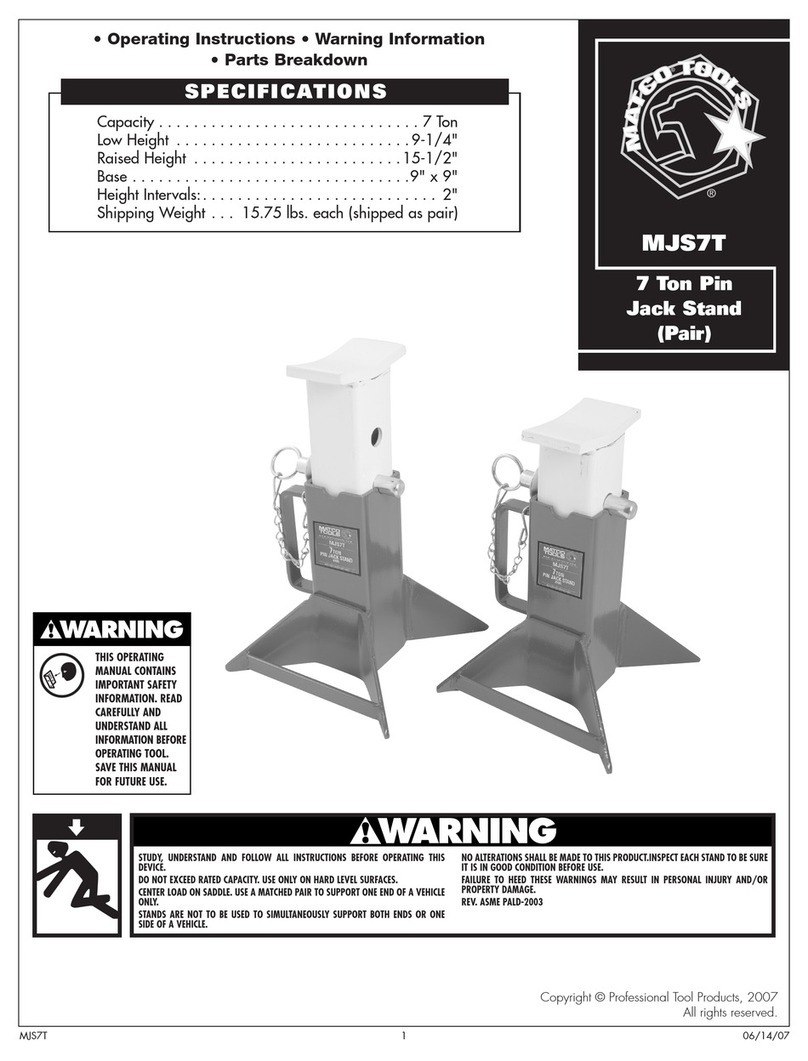 Matco Tools MJS7T User manual