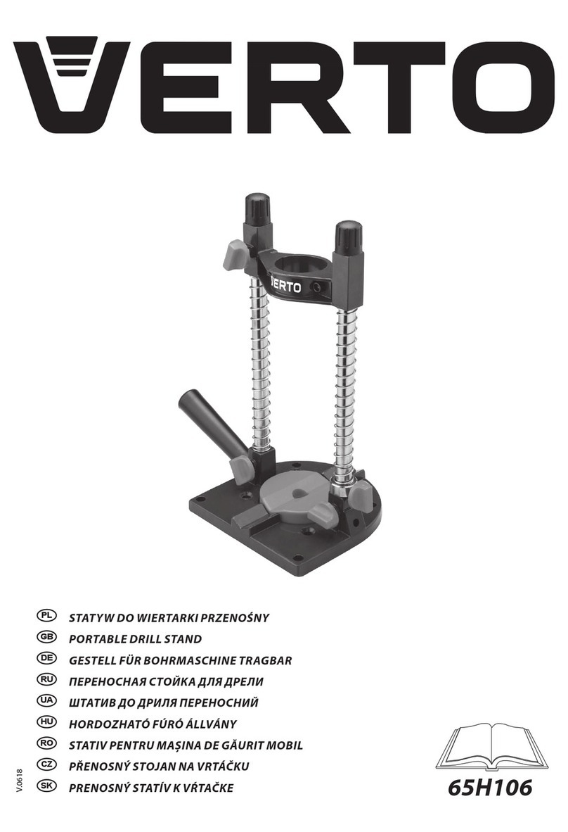 VERTO 65H106 User manual