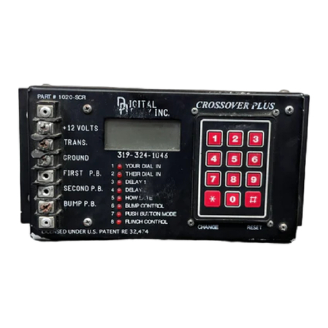 DIGITAL DELAY Crossover Plus SCR instructions DIGITAL DELAY Crossover Plus SCR instructions