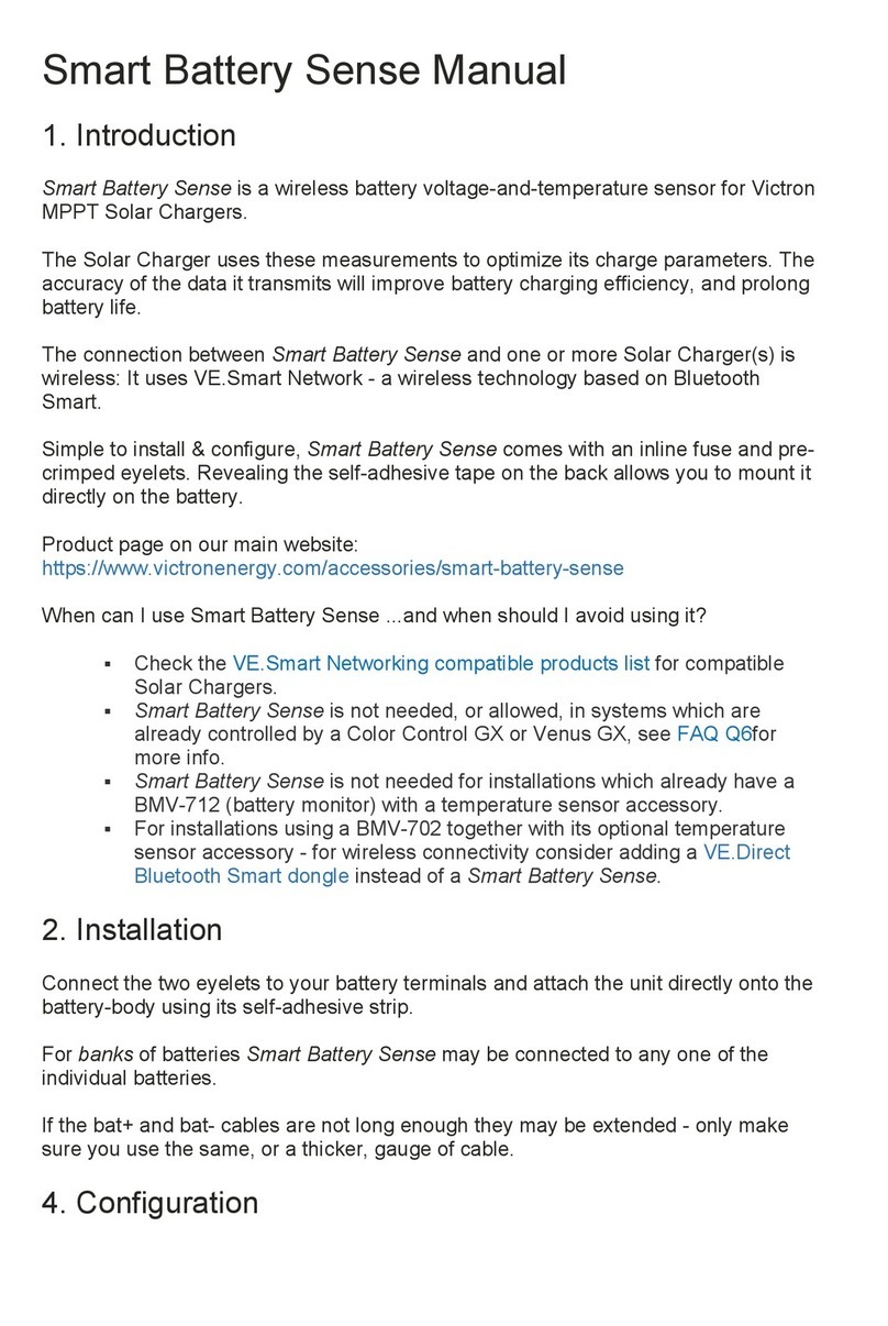 Victron Smart Battery Sense manual