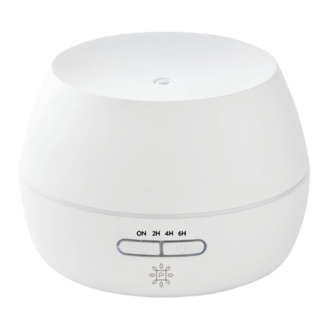 The Pure Company Aromatherapy Diffuser quick start guide