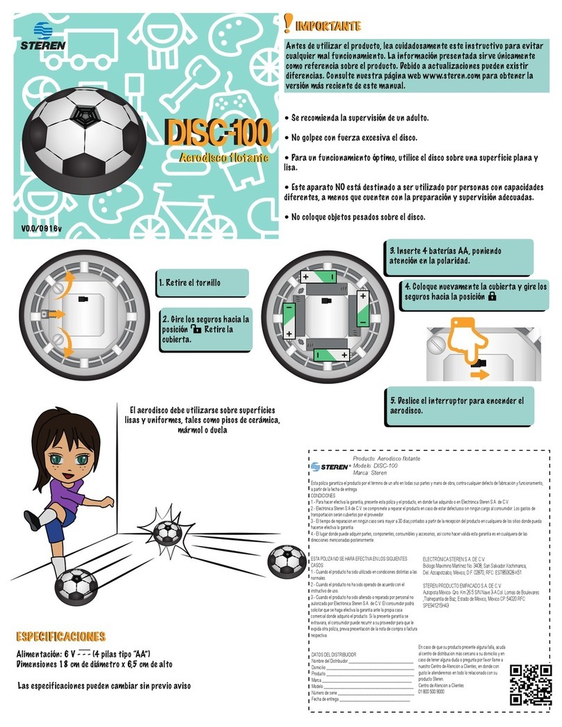 Steren DISC-100 quick guide