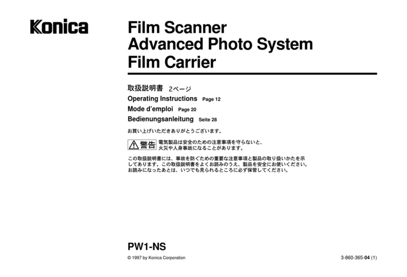 Konica Minolta PW1-NS User manual