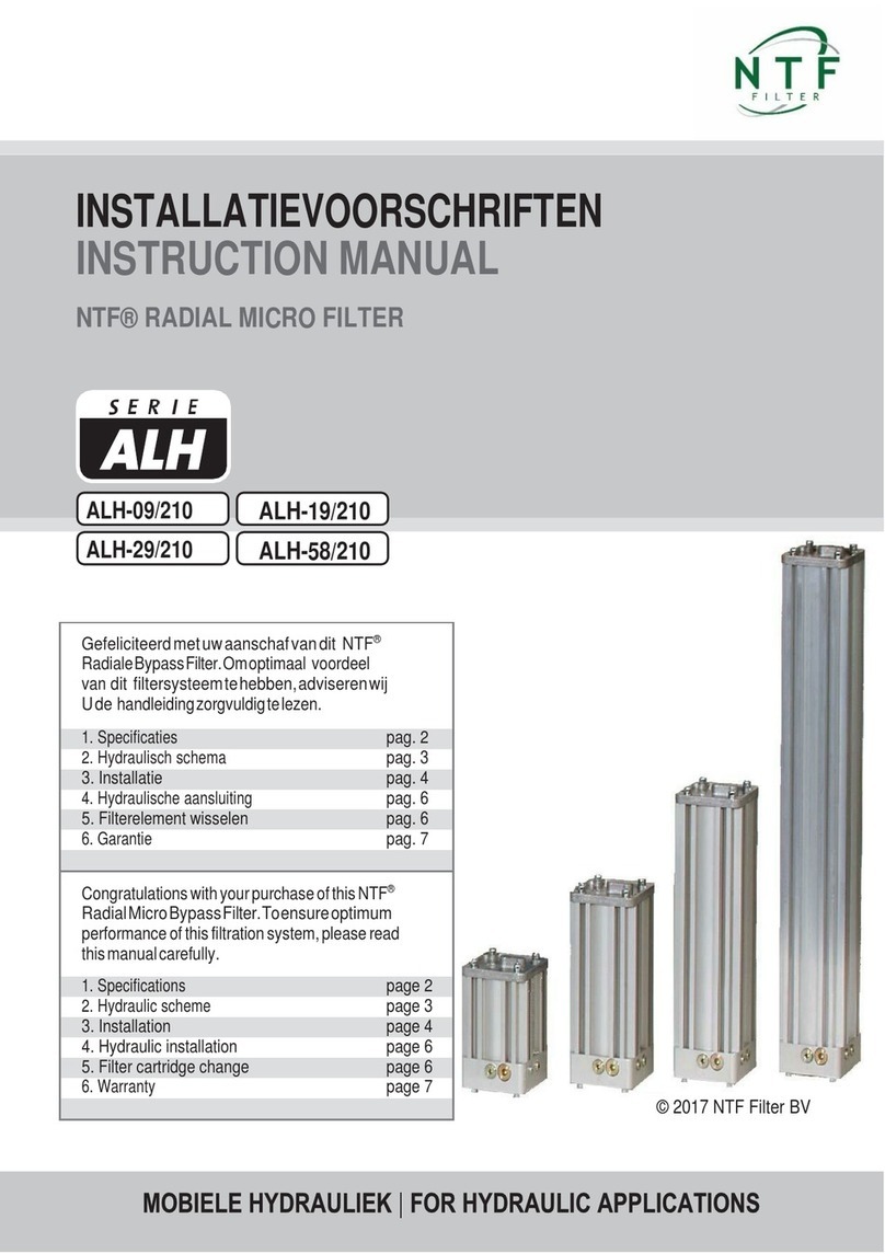 NTF ALH Series instruction manual